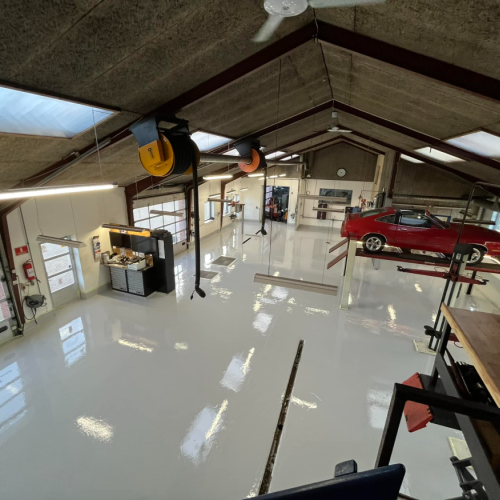 Autoværksted i Løkken nær Brønderslev