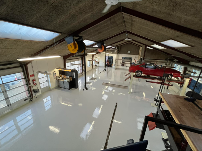 Autoværksted i Løkken nær Brønderslev